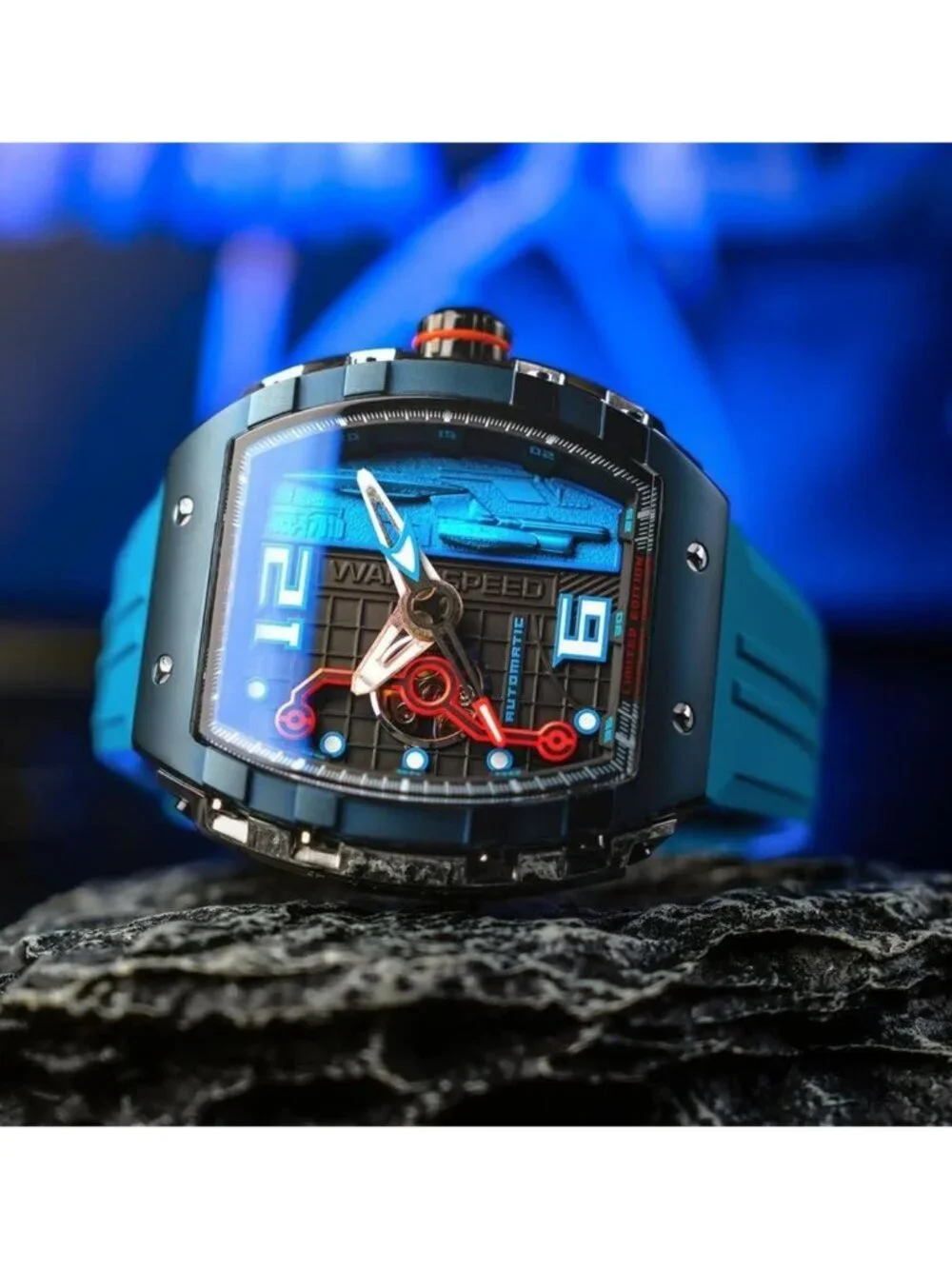 NWT Nubeo Magellan Blue Dial Men's Watch